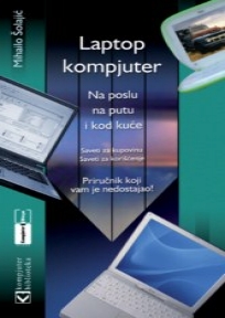 Laptop kompjuter na poslu, na putu, kod kuće