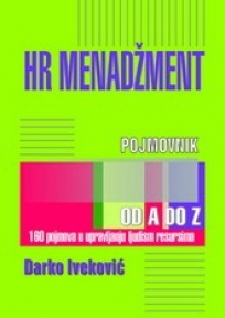 HR menadžment pojmovnik HR menadžment pojmovnik