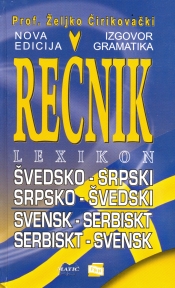 Rečnik švedsko - srpski, srpsko - švedski