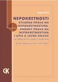 Nepoktretnosti, prava promet i upis u javne knjige