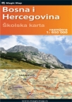 Bosna i Hercegovina, geografska karta