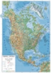 Zidna školska karta - Severna Amerika