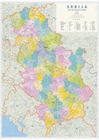 Administrativna karta Srbije