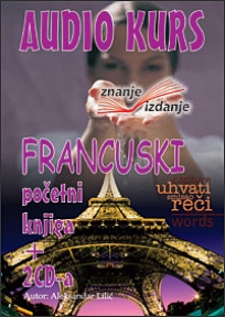 Francuski jezik, knjiga + 2 audio CD-a, početni