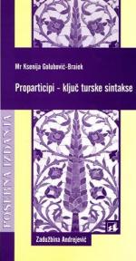 Proparticipi - ključ turske sintakse