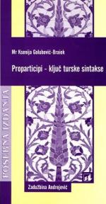 Proparticipi - ključ turske sintakse