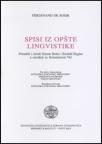 Spisi iz opšte lingvistike Spisi iz opšte lingvistike
