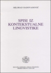 Spisi iz kontekstualne lingvistike