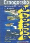 Crnogorsko primorje - turistička karta Crnogorsko primorje - turistička karta