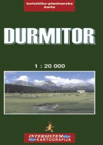 Durmitor - turističko-planinarska karta