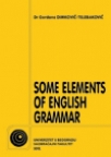 Some elements of english grammar