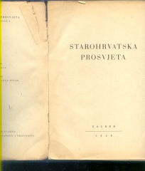 Starohrvatska prosvijeta  (1958)