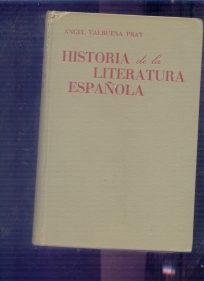 Historia de la literatura Espanola vol.1
