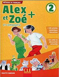 Alex et Zoe et compagnie 2, francuski za treći razred osnovne škole, udžbenik