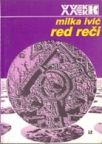 Red reči