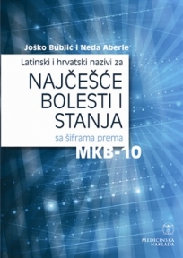 Latinski i hrvatski nazivi za najčešće bolesti i stanja sa šiframa prema MKB-10