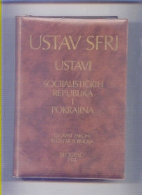 Ustav SFRJ i ustavi soc. republika (1974)