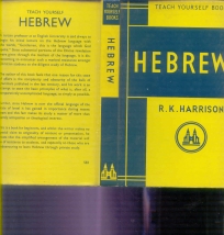 Hebrew - teach yourself books