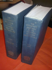 COMPACT EDITION OF THE OXFORD ENGLISH DICTIONARY
