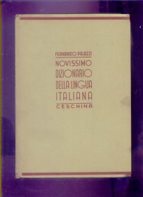 NOVISSIMO DIZIONARIO DELLA LINGUA ITALIANA