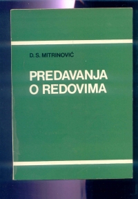 Predavanja o redovima D.S.Mitrinovic