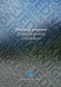 Jedna knjiga jedan grad: Planiranje programa - Čitanje na teritoriji cele zajednice