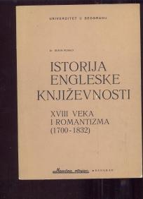 Istorija engleske književnosti XVIII veka i romantizma