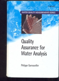 Quality assurance for water analysis