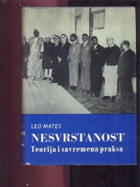 Nesvrstanost teorija i savremena praksa