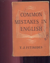 Common mistakes in english