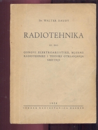 Radiotehnika III dio osnovi elektroakustike, mjerne radiotehnike