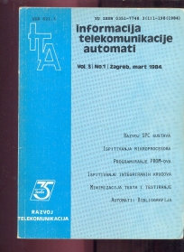 Informacija telekomunikacije automati (1984.) vol.3