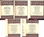 Danas 1 - 5  književni časopis  reprint izdanje