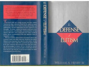 In defense of elitism  (dumbing of America)