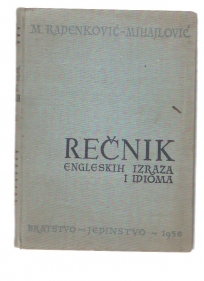 Rečnik engleskih izraza i idioma 