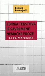 Zbirka tekstova iz savremene nemačke proze