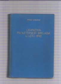 Ofanziva proleterskih brigada u leto 1942 