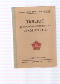 Tablice za ocenjivanje rezultata u lakoj atletici 