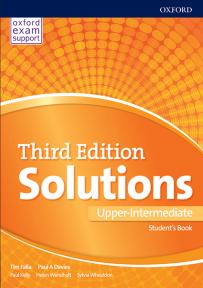 Solutions 3rd edition Upper-intermediate, udžbenik za 3. razred srednje škole LOGOS