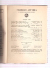 Foreign Affairs  april 1944 