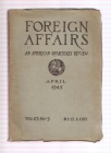 Foreign Affairs  april 1945 