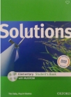 Solutions Elementary, udžbenik za 1. razred srednje škole ENGLISH BOOK