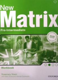 New Matrix Pre-intermediate, radna sveska za 1. i 2. razred srednje škole ENGLISH BOOK