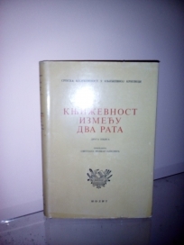 KNJIZEVNOST IZMEDJU DVA RATA I-II