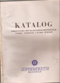 Metalservis katalog vodovod, termika, klima 