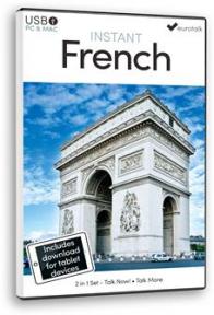 Srednji kurs francuskog za samostalno učenje jezika (instant)