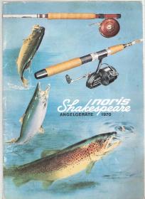 Katalog pecačkog pribora 1970 Noris Shakespeare NA NEMAČKOM JEZIKU