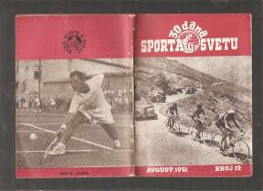 30 dana Sport u svetu avgust 1951 