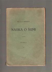 Nauka o šumi Morozov 1949