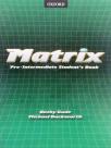 Matrix pre-intermediate - udžbenik iz engleskog jezika ENGLISH BOOK